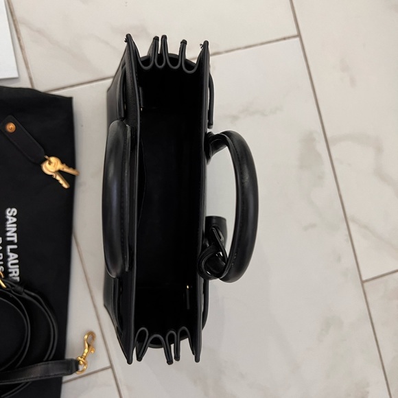 ❌SOLD❌ YSL NANO SAC DU JUOR. GOLD HARDWARE. SMOOTH LEATHER - Picture 8 of 14